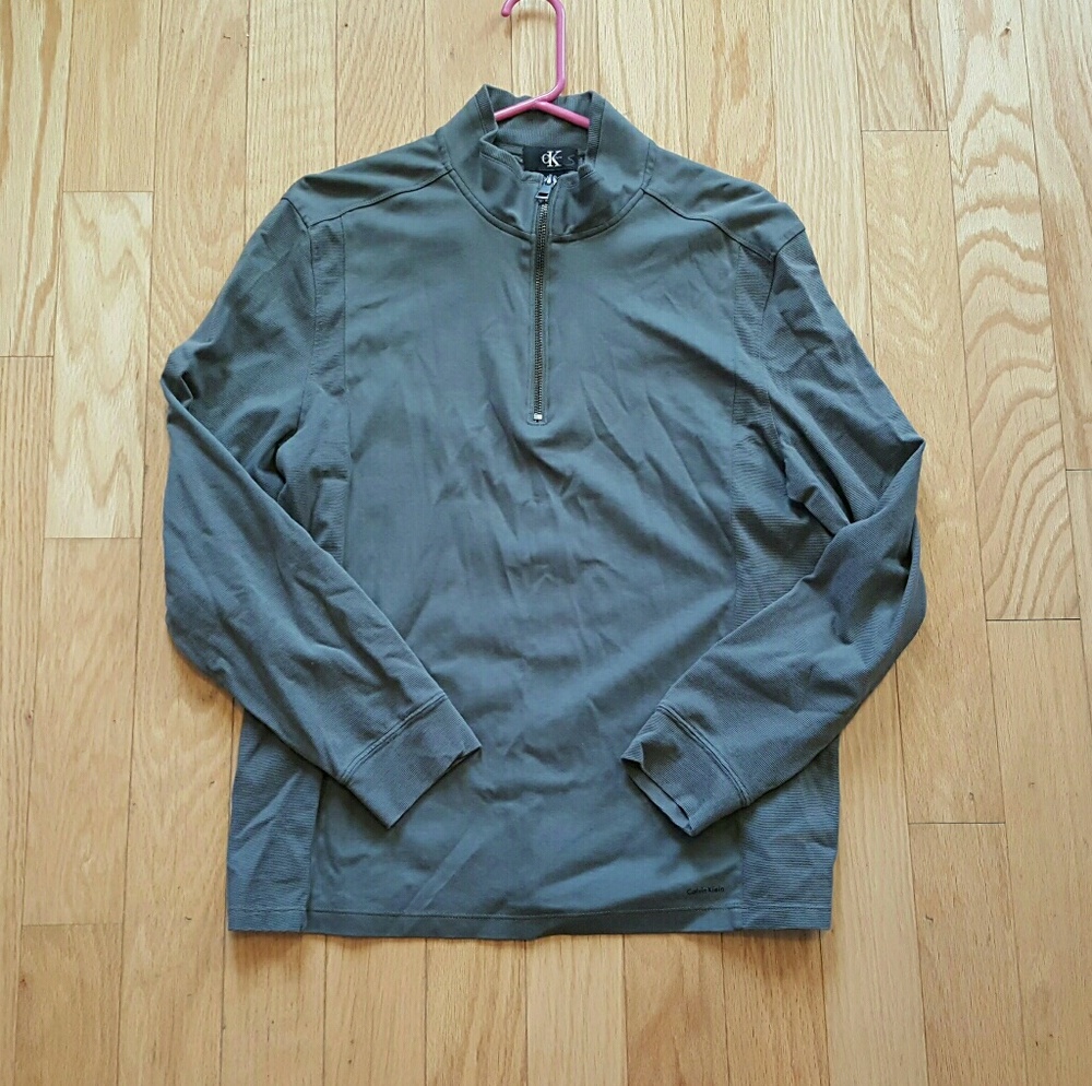 Calvin Klein Gray Pullover Large